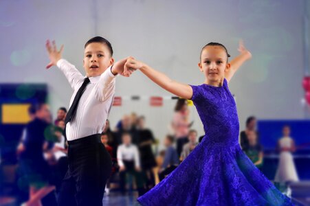 Children ballroom dance photo