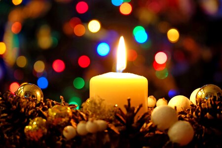 Christmas candle