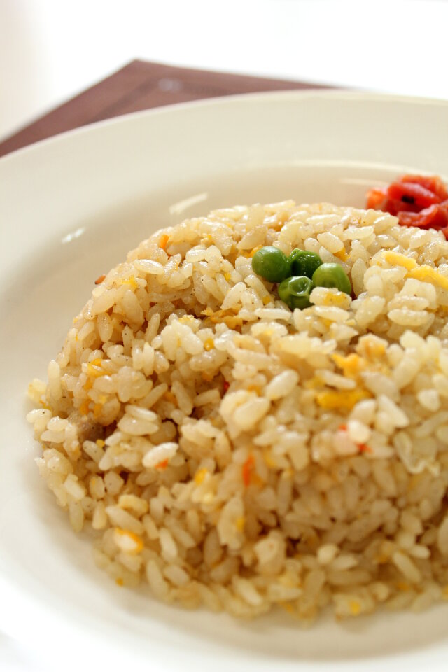 Fried rice food