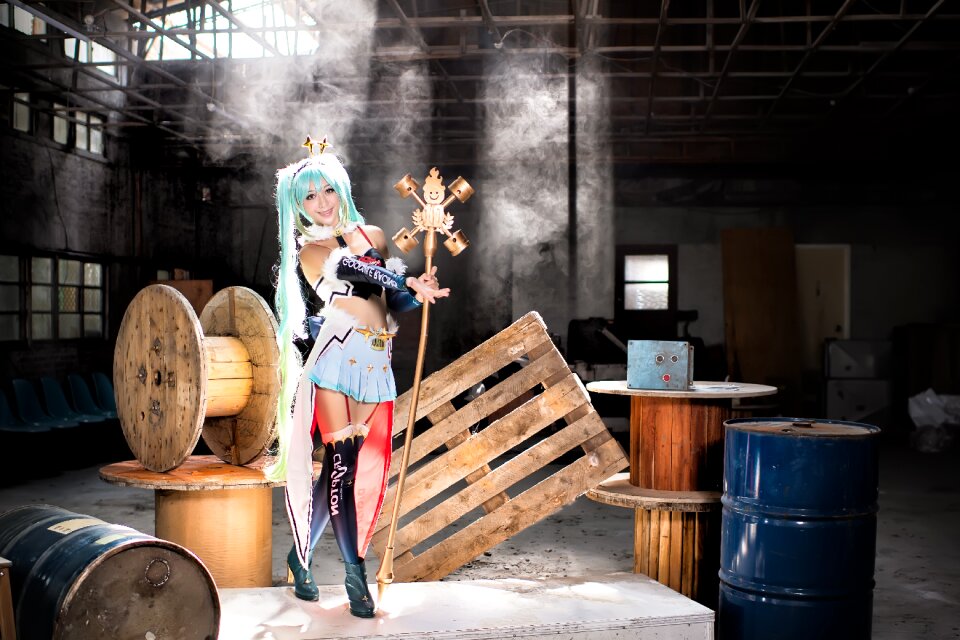 Hatsune miku cosplay