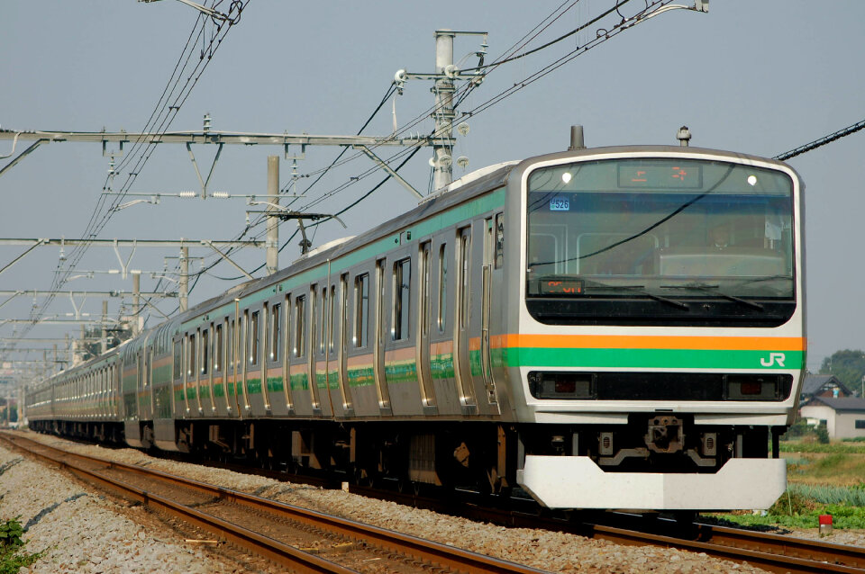 Jr east e231 series train
