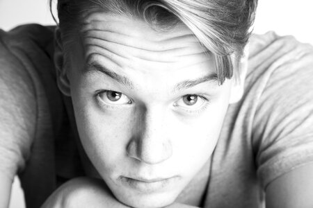 Man portrait face