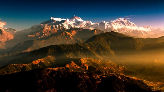 Mountains himalayas photo