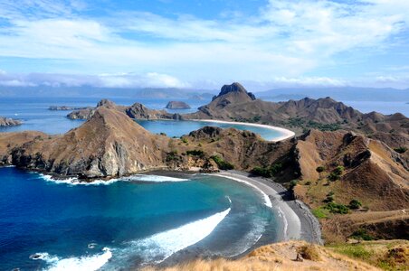 Padar island inlet