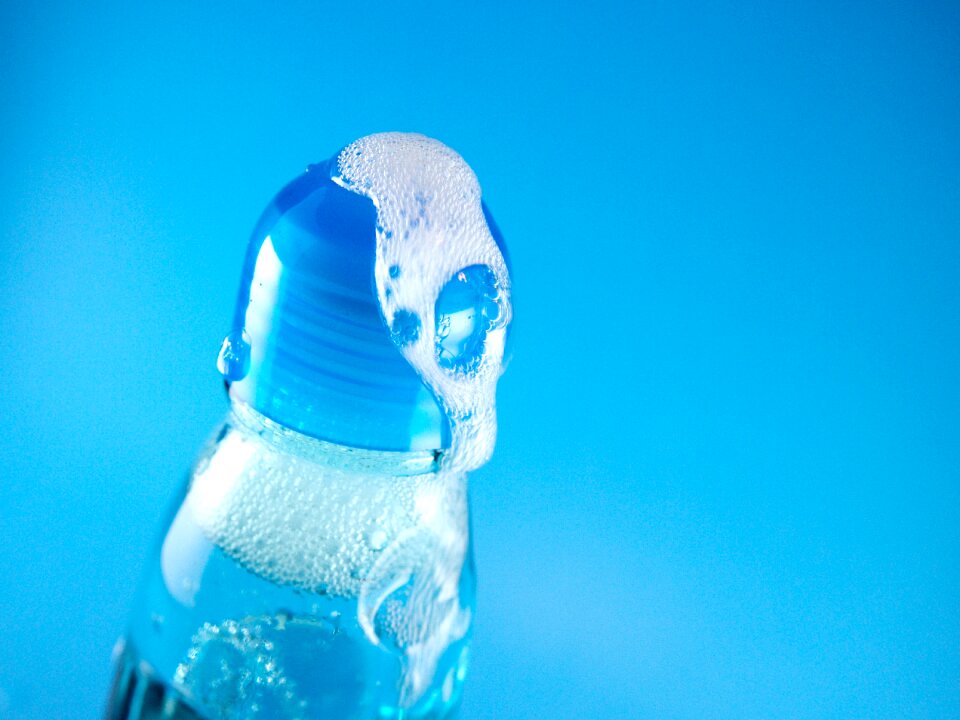 Ramune lemonade drink