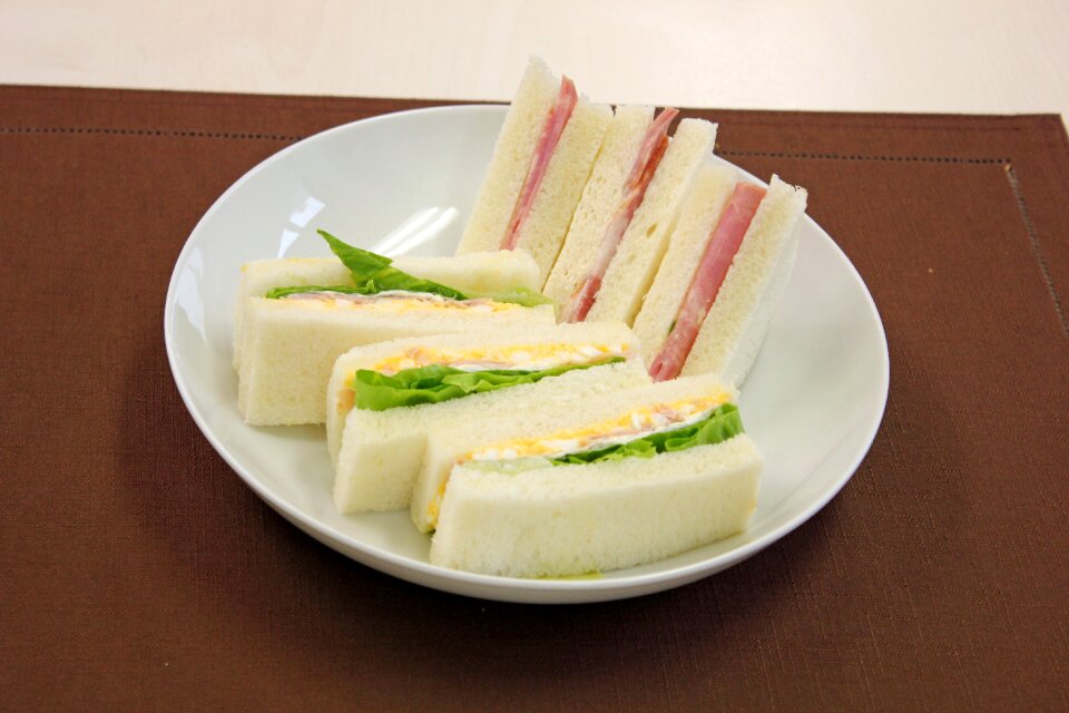 Sandwich bread food