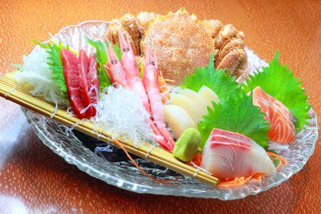 Seafood sashimi photo