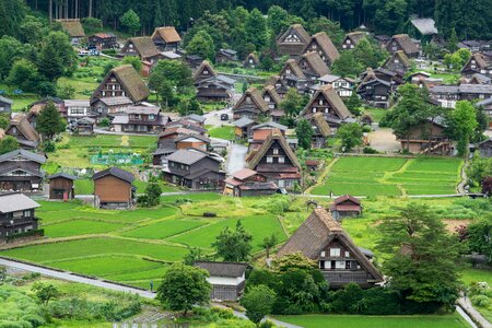 Shirakawa go folk houses