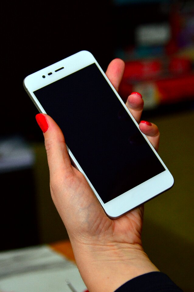 Smartphone hand