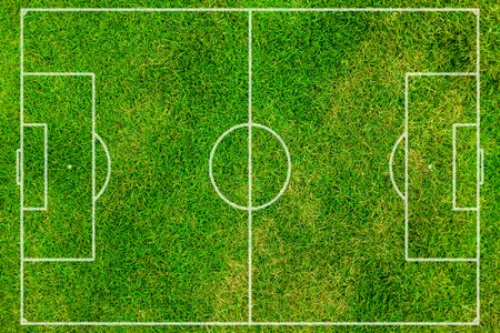 Soccer football pitch