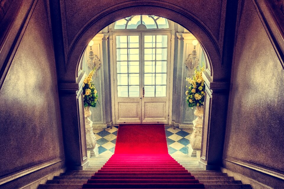 Stairs entrance foyer
