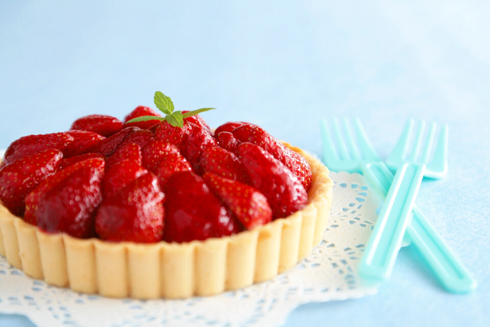 Strawberry tart sweets