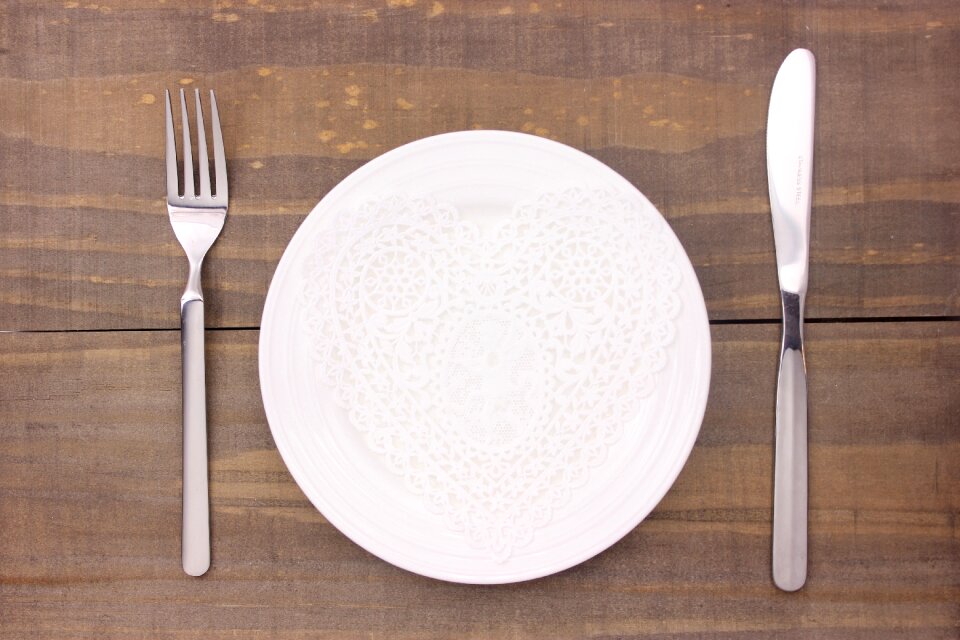 Tableware dish fork knife