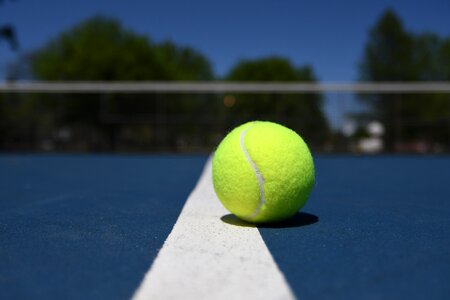Tennis ball sports photo