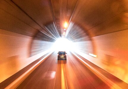 Tunnel car photo