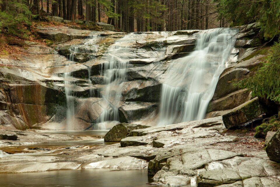 Waterfall river photo