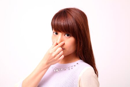 Woman girl odor