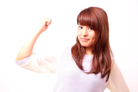 Woman girl power