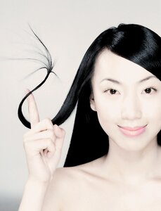 Woman hair care