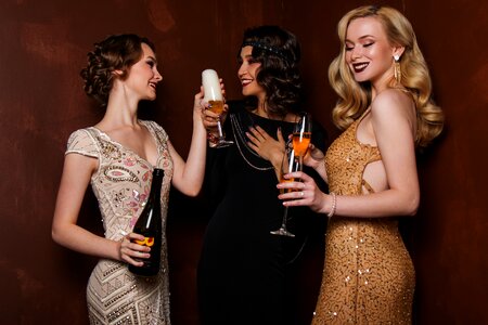 Women girls party dress