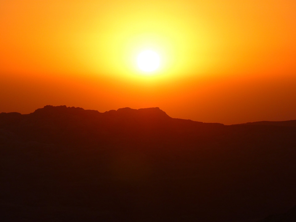 Travel middle east backlighting