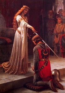 Award edmund blair leighton painting