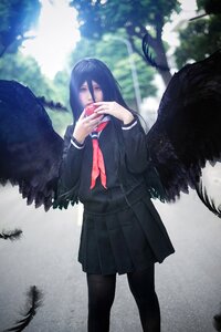 Cosplay fallen angel