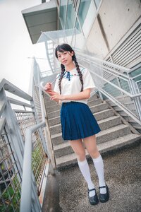 Female high school student