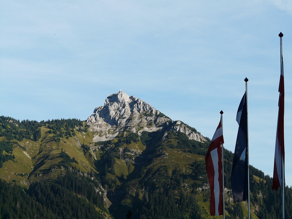 Tyrol tannheim mountain wetterstein limestone