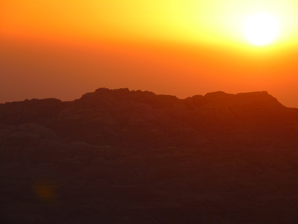 Travel middle east backlighting