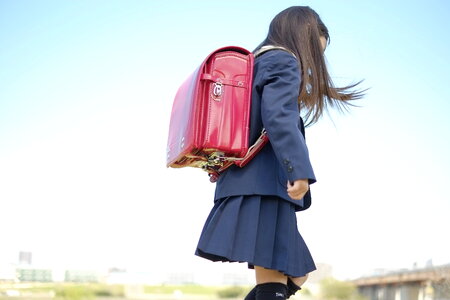 Schoolgirl randoseru child