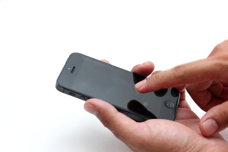 Smartphone hand