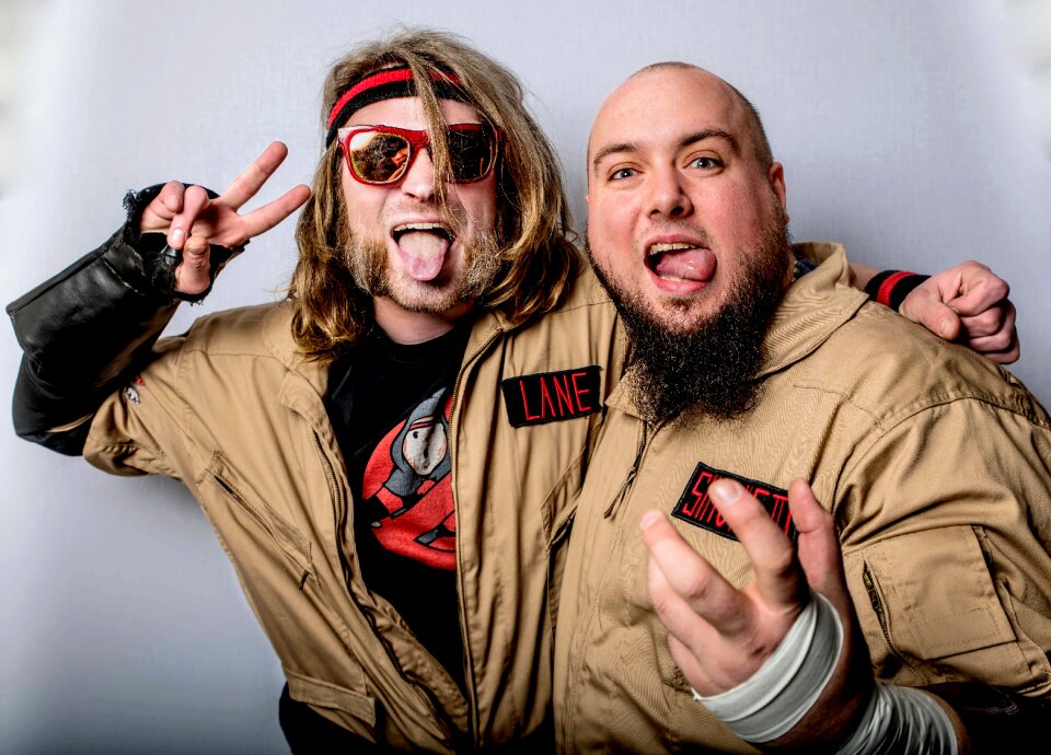 Two men professional wrestler