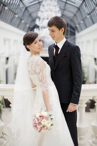 Wedding bride groom