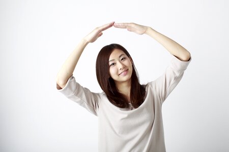 Woman girl portrait o