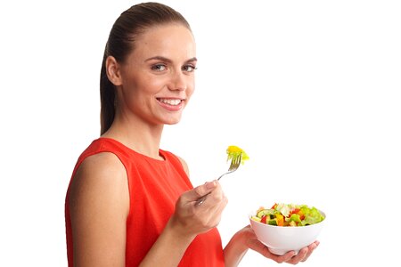 Woman girl portrait salada photo