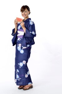 Woman girl portrait yukata