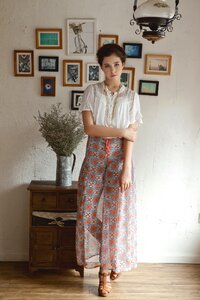 Woman girl portrait
