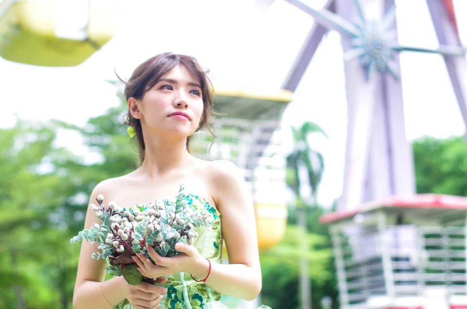Wedding dress bride