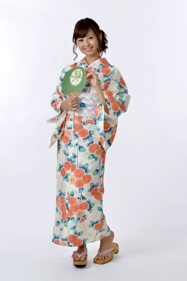 Woman girl portrait yukata