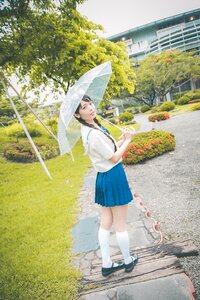 Female high school student