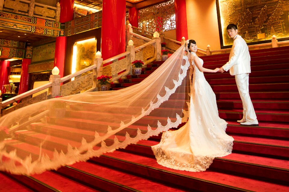 Wedding bride groom
