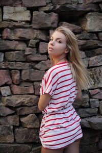 Woman girl portrait