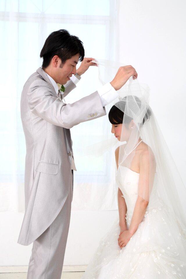 Wedding bride groom