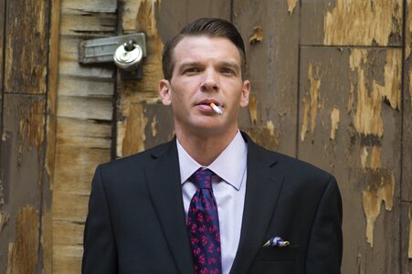 Man portrait smoking
