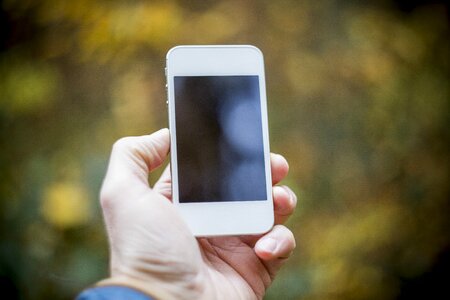 Smartphone hand