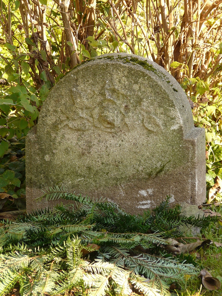 Stone mourning funeral