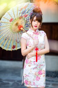 Woman girl portrait