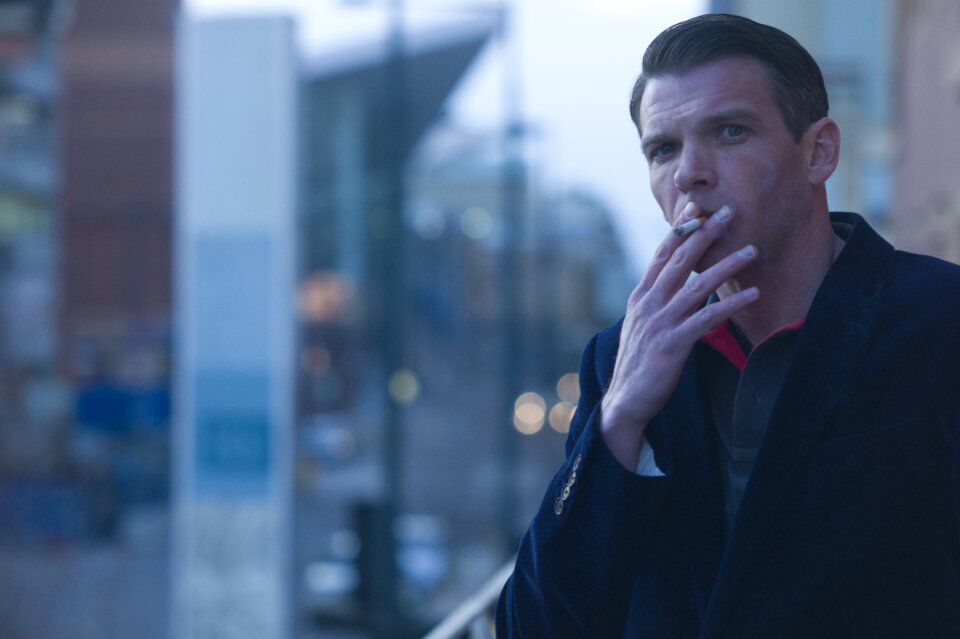 Man portrait smoking