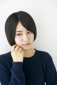 Woman girl portrait